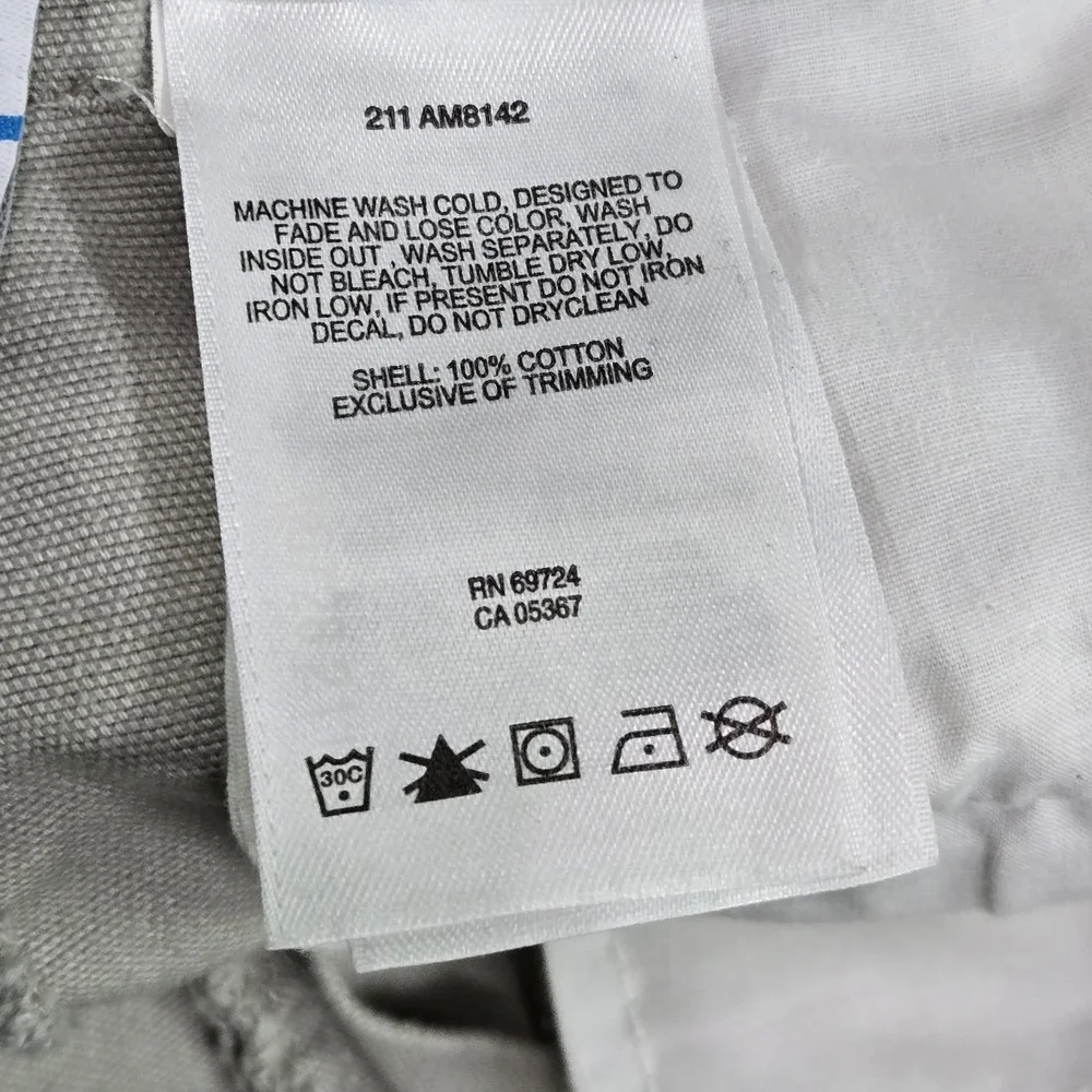 Columbia Men‎ Pants 34WX30L Beige Cargo AM8142 Button 29